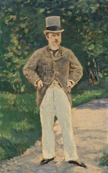 Edouard Manet Portrait de Monsieur Brun oil painting picture